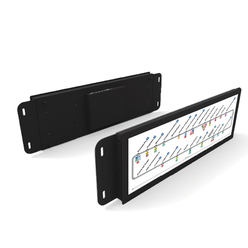 Bus and subway line screen