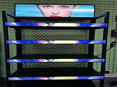 LCD shelf stretch advertising screen