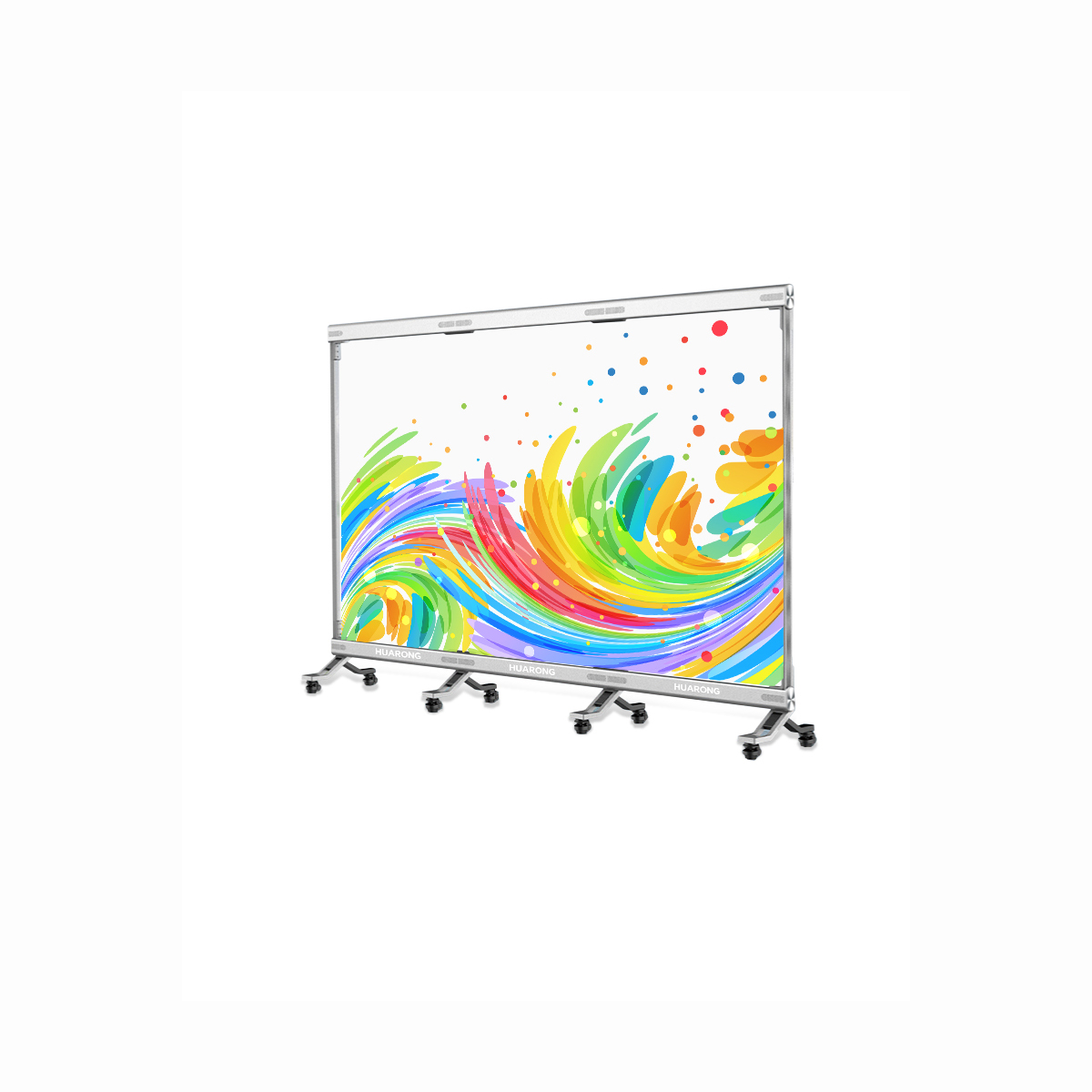 LED holographic transparent screen